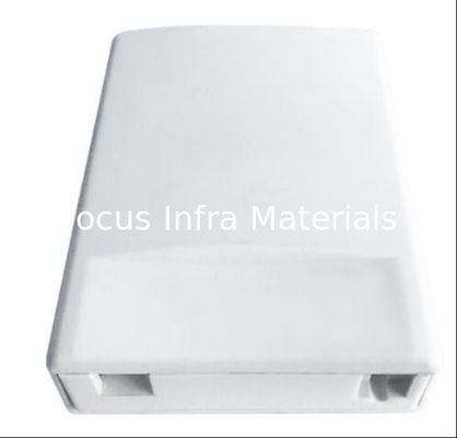ABS SC LC Fiber Optic Termination Box 120mm Fiber Optic Face Plate