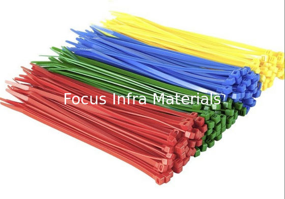 3*200mm Zip Cable Ties Nylon 66 Plastic Cable Tie Self Locking