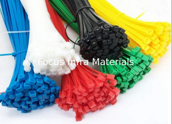 3*200mm Zip Cable Ties Nylon 66 Plastic Cable Tie Self Locking