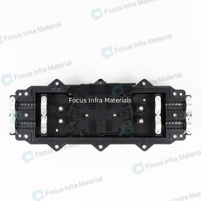 48F 72F 96F Fiber Optic Splice Closure 2 In 2 Out Joint Closure 48 Fibre 2kg