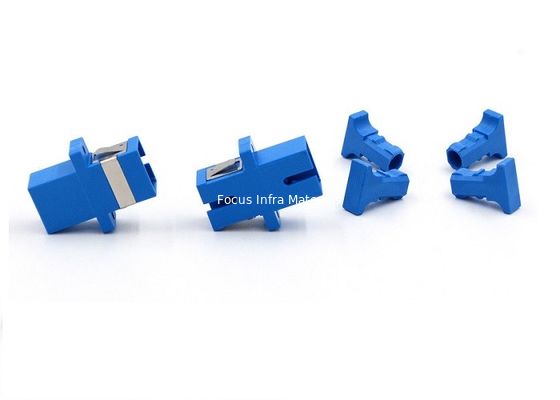 LAN CATV Simplex Fiber Optic Adapter LC To SC Fiber Connection