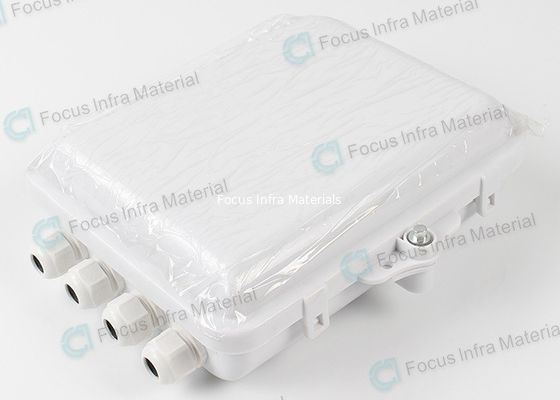 PLC Fiber Splicing Waterproof Distribution Box 0.8kg 500N