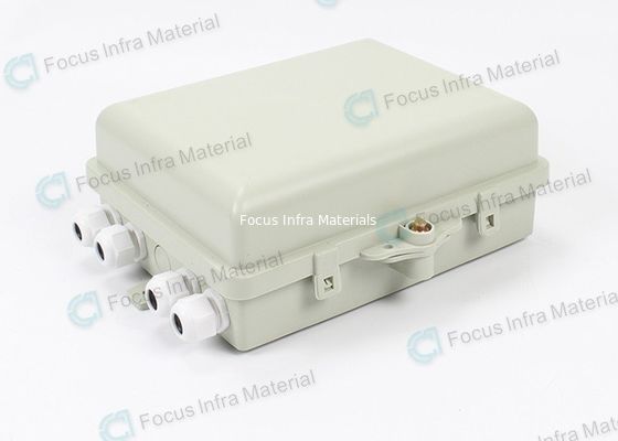 16 Core ABS FTTH Fiber Optic Distribution Box IP65 For Outdoor Corridor Indoor