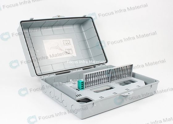 Small Splitter Fiber Optic Distribution Box 72 Core Pole Mounted