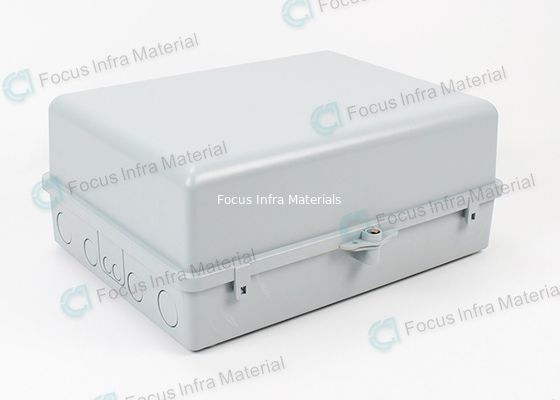 Gray 1x 64 PLC Optical Fiber Optic Distribution Box 64 Core