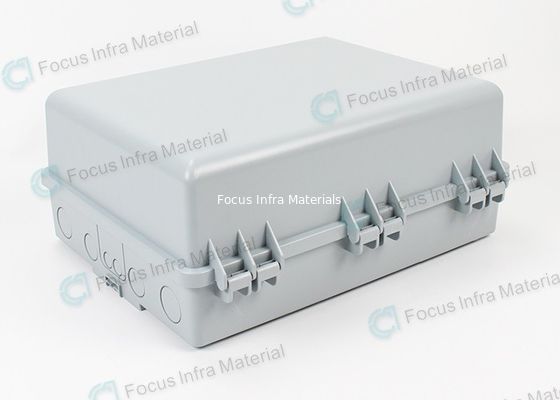 Gray 1x 64 PLC Optical Fiber Optic Distribution Box 64 Core