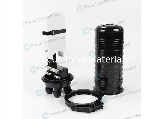 PC FTTH Fiber Optic Aerial Splice Enclosure 2.5kg 12 Core To 72 Core