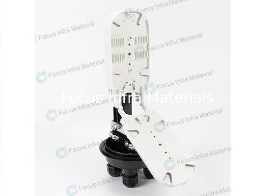 PC FTTH Fiber Optic Aerial Splice Enclosure 2.5kg 12 Core To 72 Core