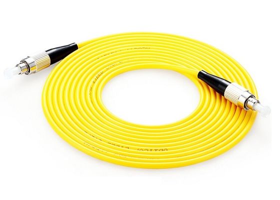 FC UPC 3mm Fiber Optic Jumper Cable Simplex Mode FTTH System Connections