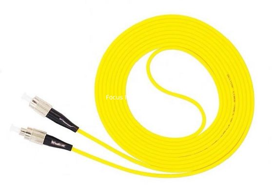 FC UPC 3mm Fiber Optic Jumper Cable Simplex Mode FTTH System Connections