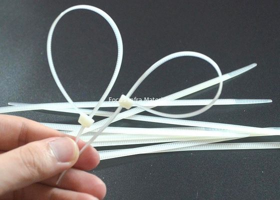 20CM Zip Cable Ties Outdoor Clear Zip Ties Focus Infra OEM