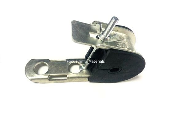 J Hook ADSS Suspension Clamp For Fiber Optic Cable Hot Dip Galvanized