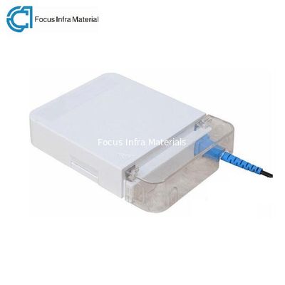 ABS Plastic Fiber Optic Termination Box SC LC Optical Network Terminal Box