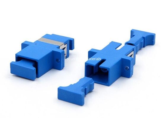 LAN CATV Simplex Fiber Optic Adapter LC To SC Fiber Connection