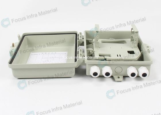 16 Core ABS FTTH Fiber Optic Distribution Box IP65 For Outdoor Corridor Indoor