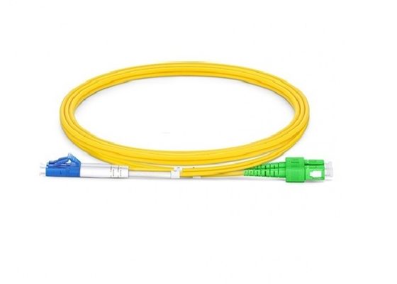PVC Single Mode 2mm SC LC Duplex Patch Cord 1310nm 1510nm