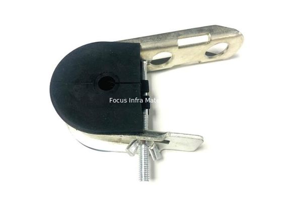 J Hook ADSS Suspension Clamp For Fiber Optic Cable Hot Dip Galvanized